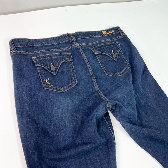 KUT From The Kloth Cropped Jeans Women's 20W Blue Skinny Capri Denim - Picture 9 of 10